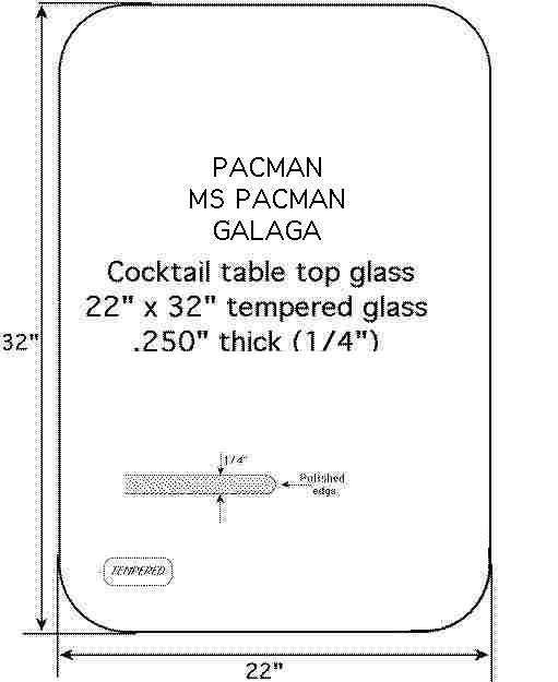TOP GLASS 22 x 32 clear TOP GLASS 22 x 32 clear